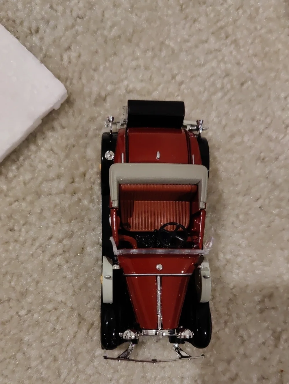 Vintage National Motor Museum FORD MODEL A Convertible Diecast Miniature Car Y2K